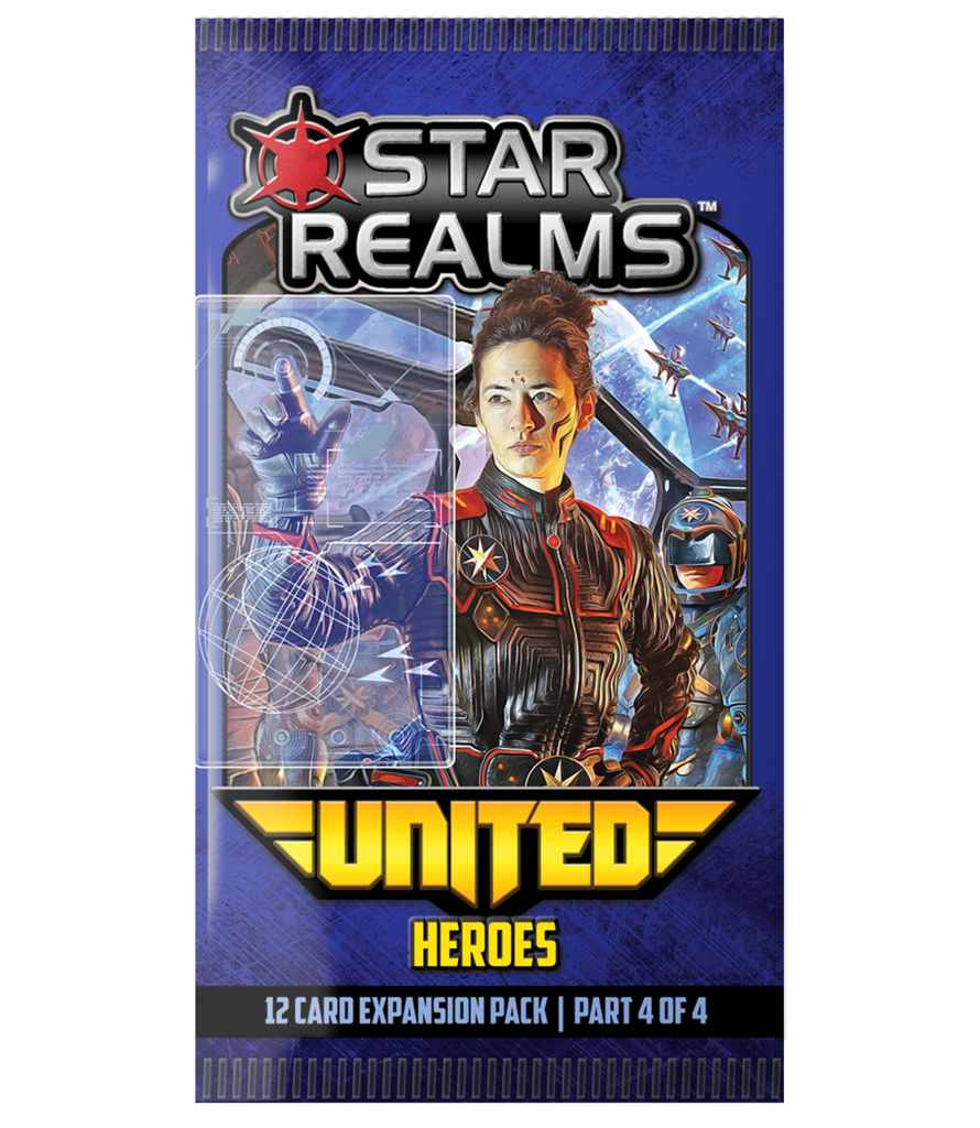 Star Realms United Heroes Expansion 4 Booster