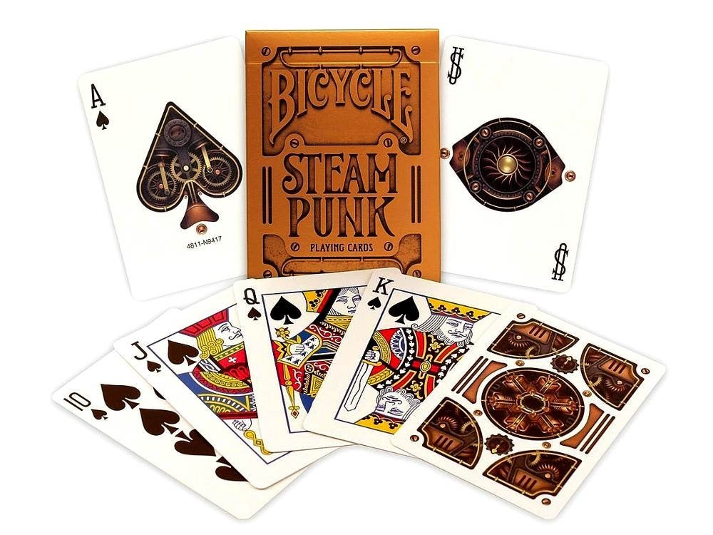 Bicycle Poker Cards Steam Punk