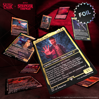 Magic: The Gathering Secret Lair Drop - Stranger Things Foil Edition