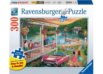 Ravensburger Summer At The Lake 300 Piece XL Jigsaw