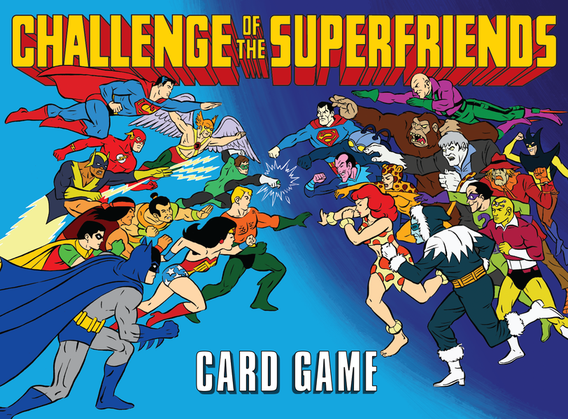 Dc Comics Challenge Of The Superfriends Card Game