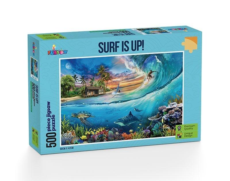 Funbox Puzzle Surf Is Up! Puzzle 500 pc - Good Games