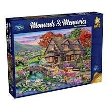 Holdson Moments and Memories Swan Creek Cottage 1000 Piece Jigsaw