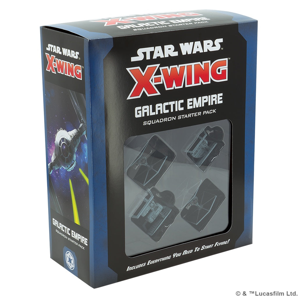 Star Wars XWing 2nd Edition Galactic Empire Squadron Starter Pack
