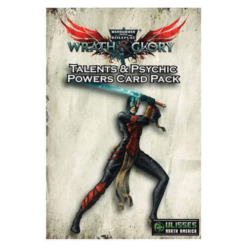 Wrath &amp; Glory Character Talents And Psychic Power Card Pack