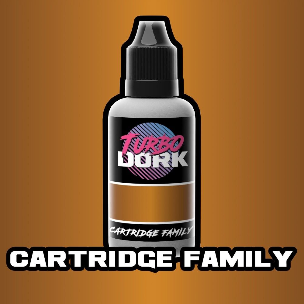 Turbo Dork - Metallic Acrylic Paint 20 ml - Cartridge Family