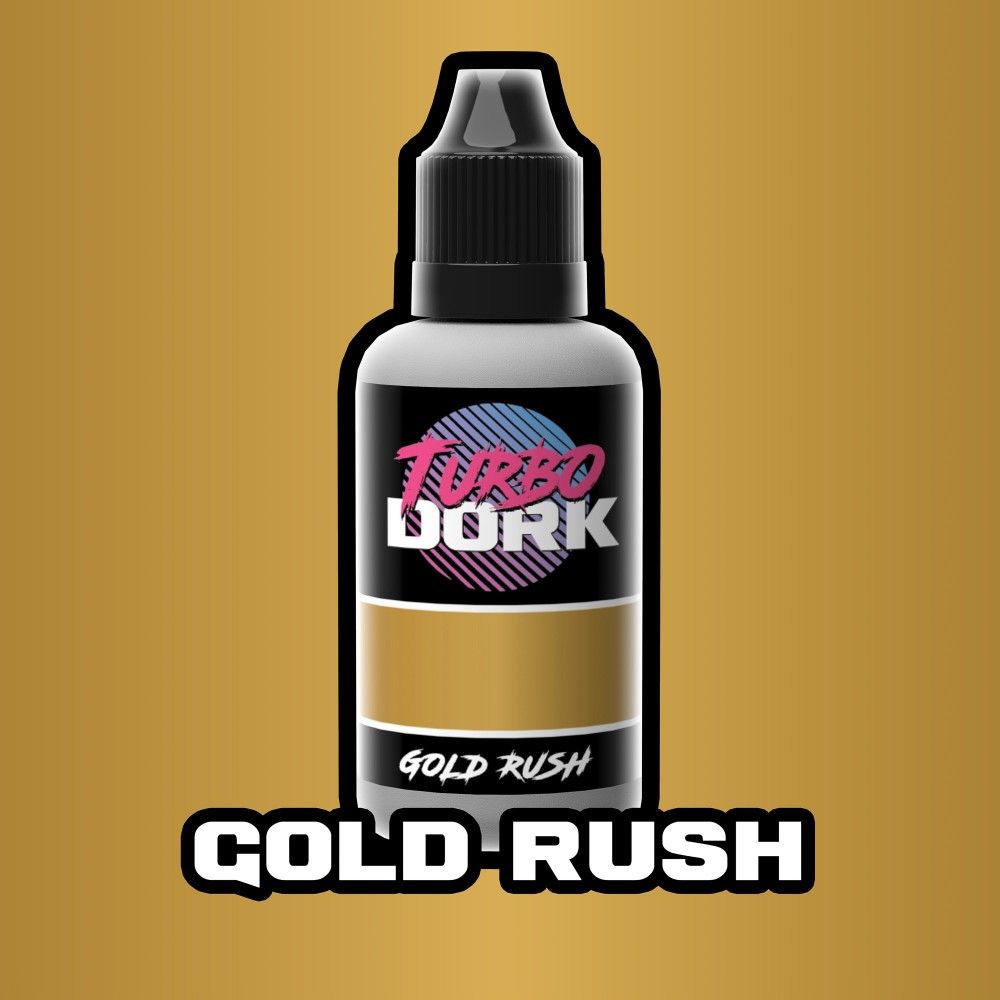 Turbo Dork - Metallic Acrylic Paint 20 ml - Gold Rush