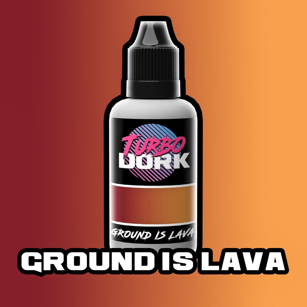 Turbo Dork - Turboshift Acrylic Paint 20 ml - Ground Is Lava