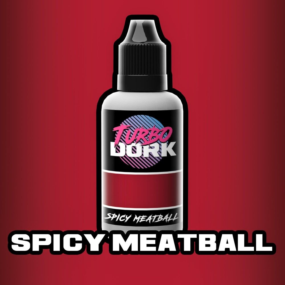 Turbo Dork - Metallic Acrylic Paint 20 ml - Spicy Meatball