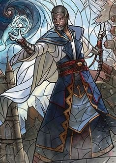 Magic: The Gathering - Wall Scroll - Stained Glass - Teferi