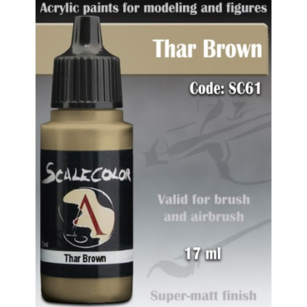 Scale 75 - Scalecolor Thar Brown (17 ml) SC-61 Acrylic Paint