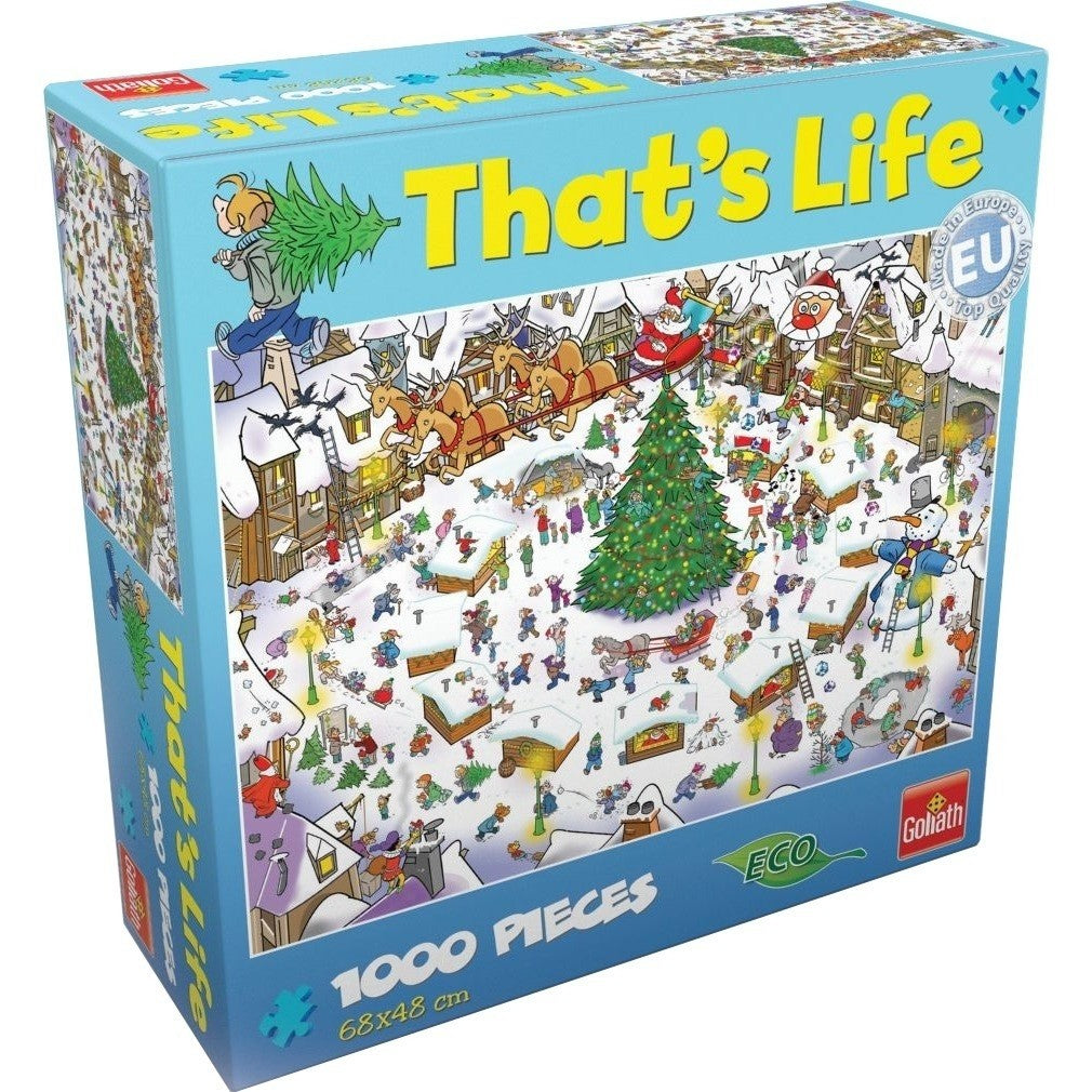 Thats Life Christmas 1000 Piece Jigsaw - Goliath