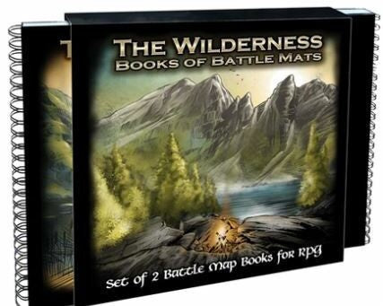 The Wilderness RPG Books of Battle Mats