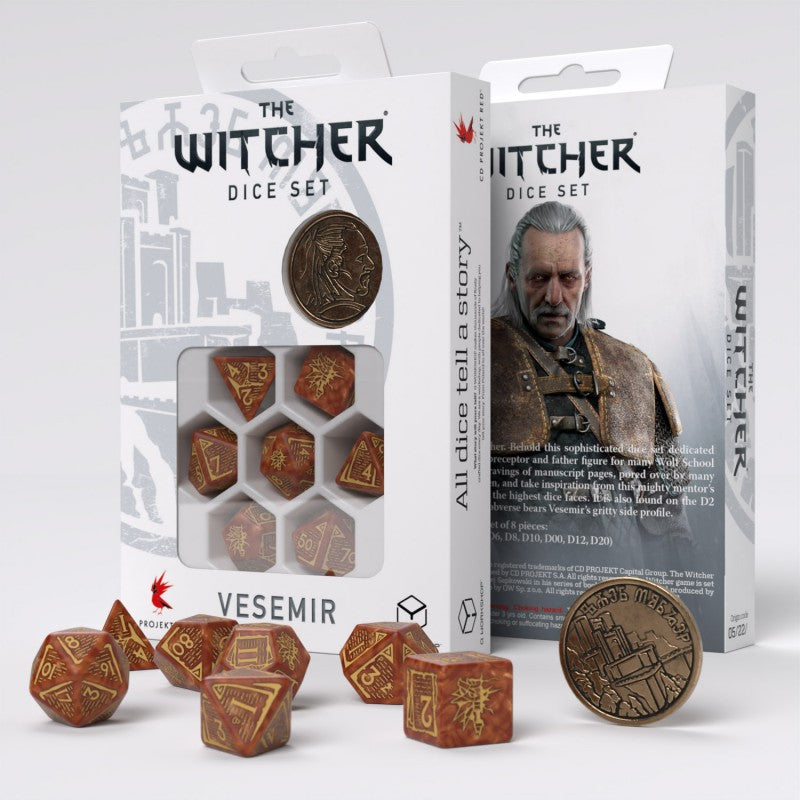 Q Workshop - The Witcher Dice Set Vesemir - The Wise