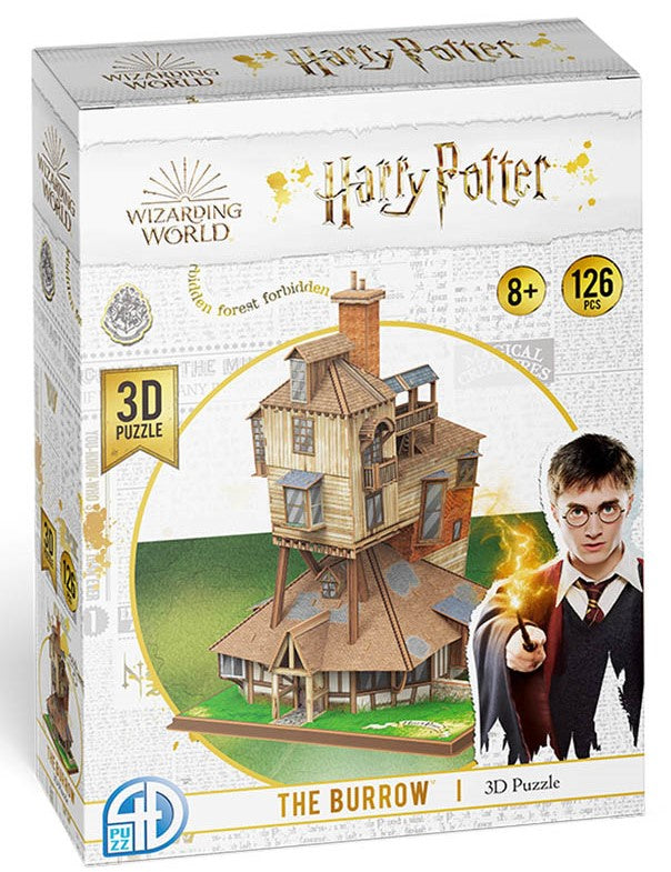 Harry Potter The Burrow 126 Piece Jigsaw