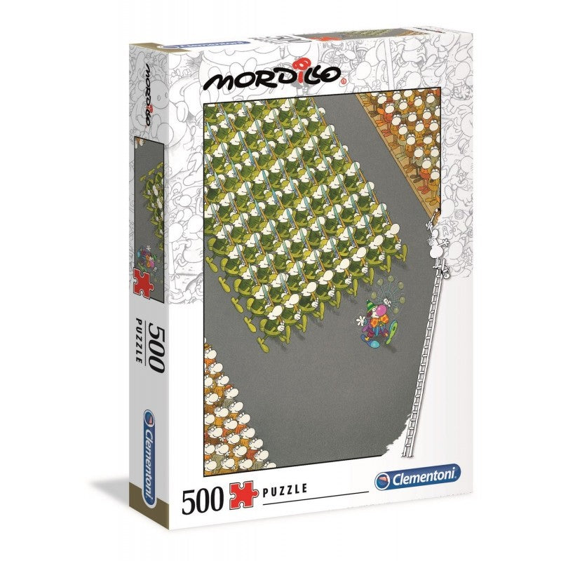 Clementoni Mordillo - The March 500 piece Jigsaw