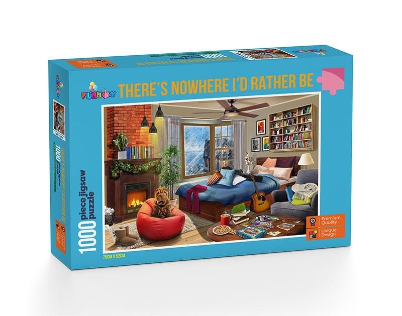 ThereS Nowhere ID Rather Be - 1000 Piece Jigsaw - Funbox