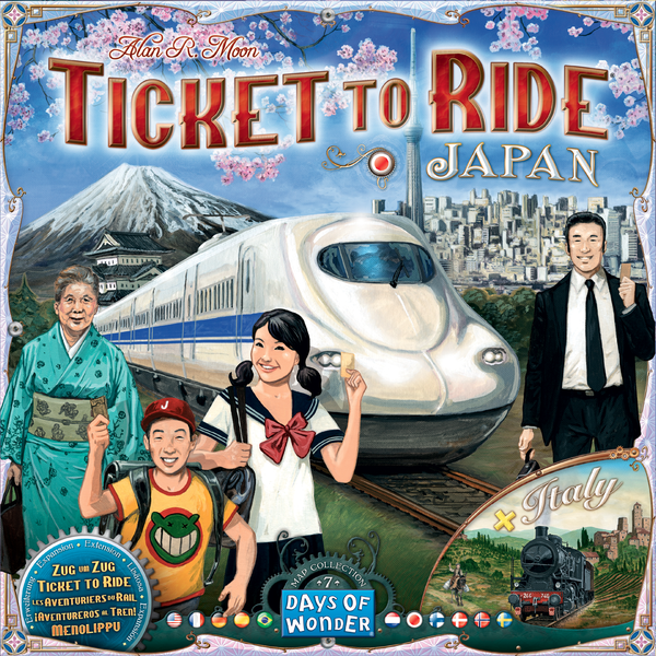 Ticket to Ride Map Collection: Volume 7 Japan &amp; Italy