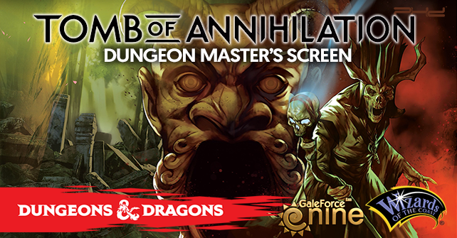 Dungeons &amp; Dragons - Tomb Of Annihilation - DM Screen