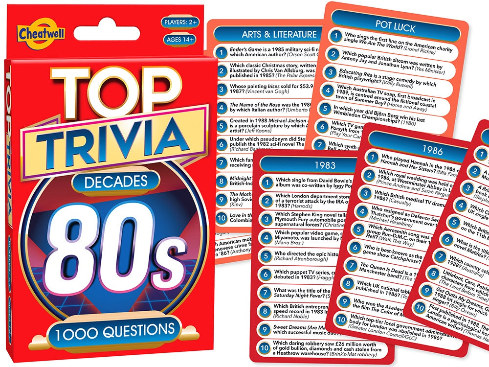 Top Trivia Decades - 80s