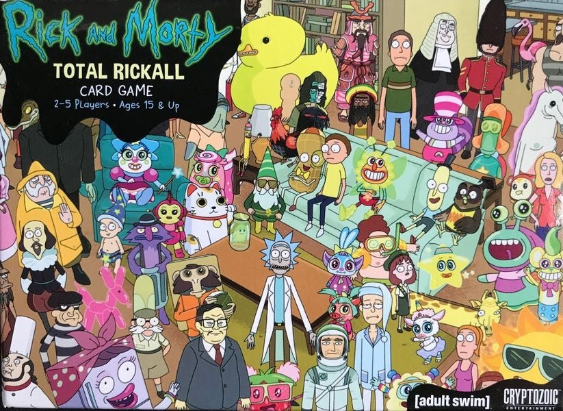 Rick &amp; Morty Total Rickall Cooperative Card Game