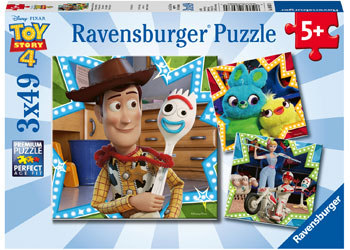 Ravensburger - Disney Toy Story 4 - 3x49 Piece Jigsaw