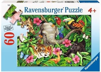 Ravensburger Tropical Friends - 60 Piece Jigsaw