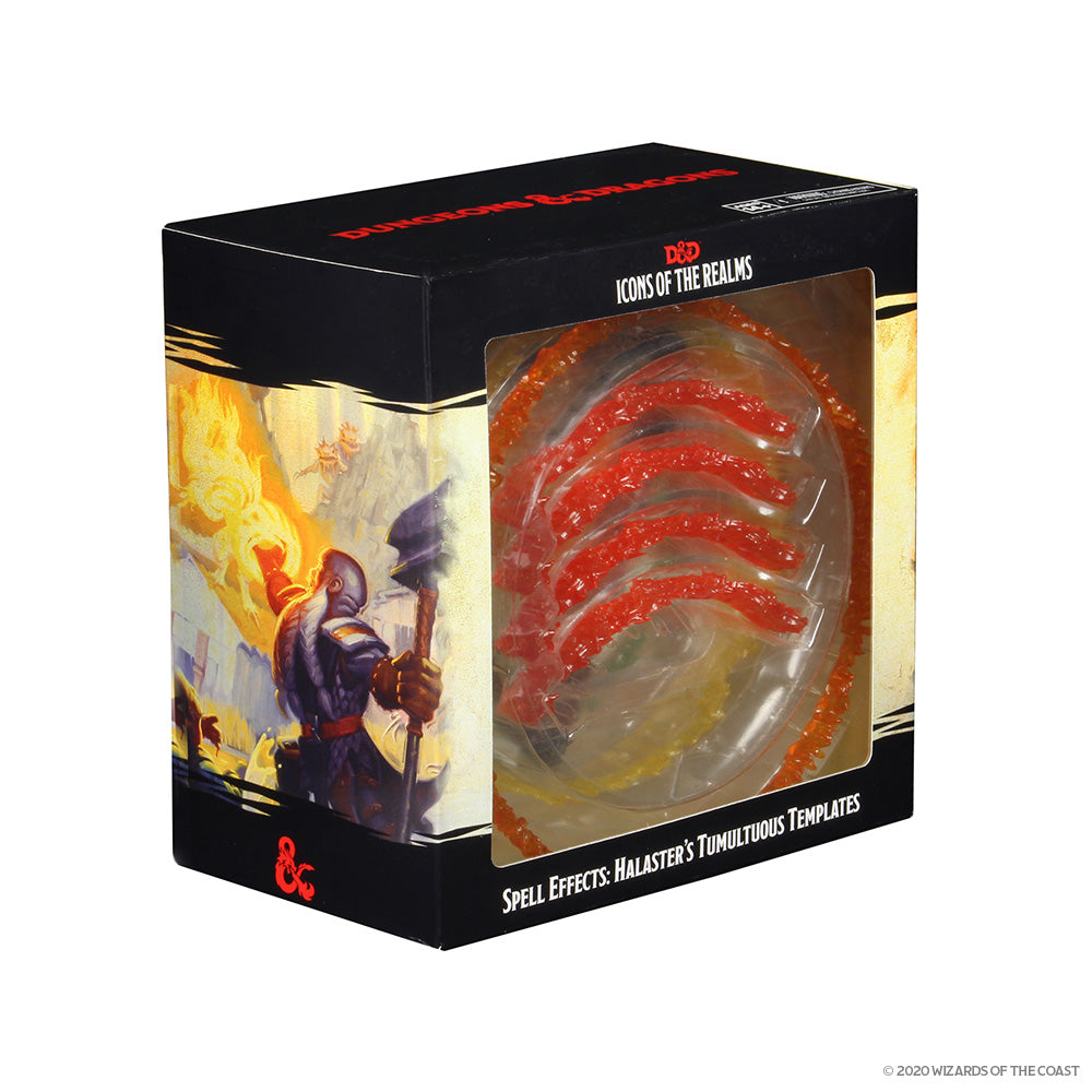 Dungeons &amp; Dragons - Icons of the Realms Spell Effects: Halasters Tumultuous Templates