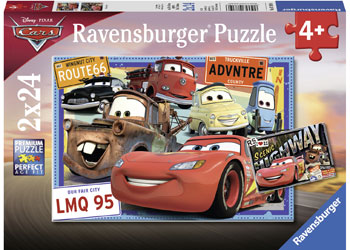 Ravensburger Disney Two Cars - 2x24 Piece Jigsaw
