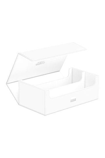 Ultimate Guard Arkhive Flip Case 800plus Standard Size XenoSkin Monocolour White Deck Box