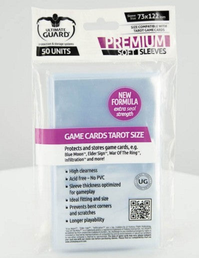 Ultimate Guard Premium Soft Sleeves For Tarot Cards (50)