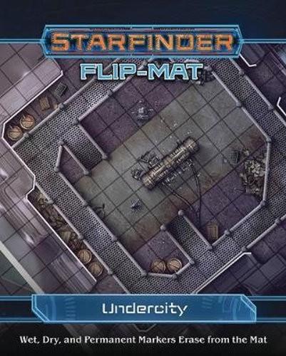 Starfinder RPG Flip Mat Undercity - Good Games