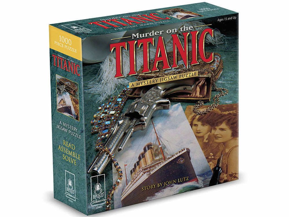 Bepuzzled Murder On The Titanic 1000 Piece Jigsaw