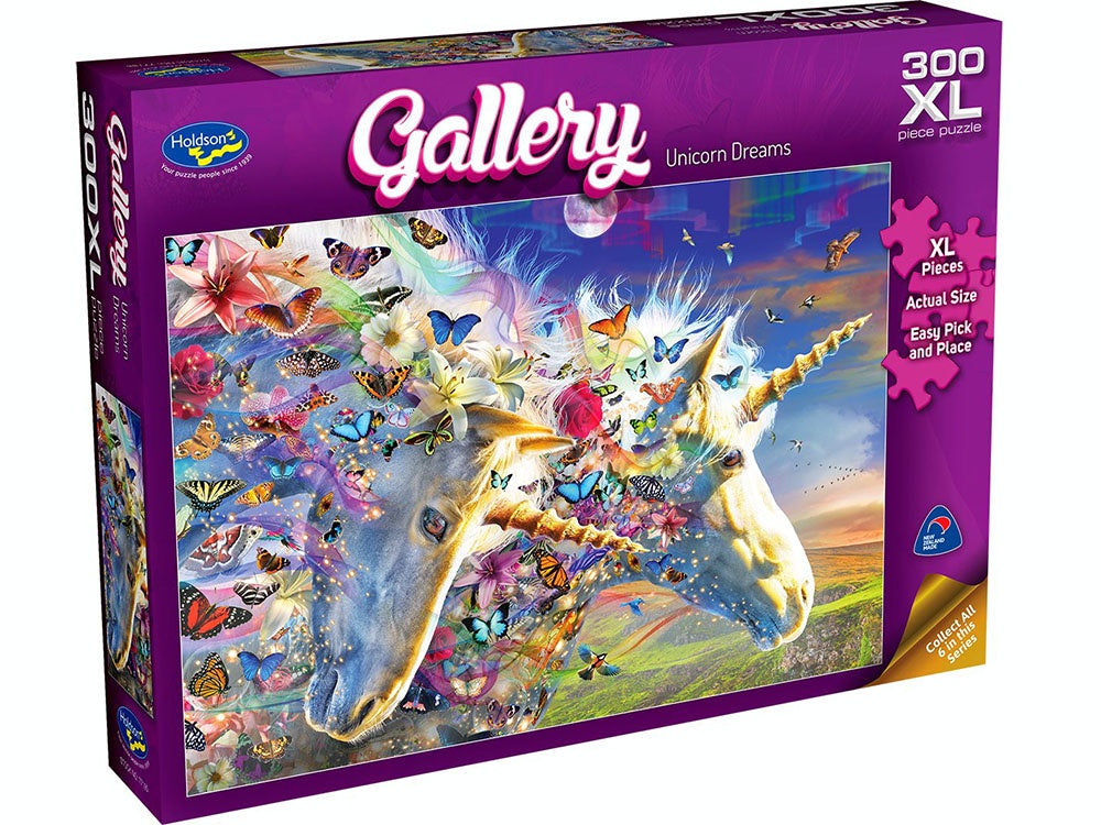 Holdson Unicorn Dreams Gallery 300 Piece XL Jigsaw