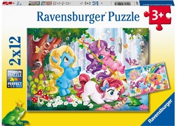 Ravensburger - Unicorns at Play - 2x12 Piece Jigsaw