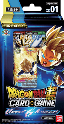 Dragon Ball Super Card Game Universe 6 Assailants Expert Deck [DBS-XD01]