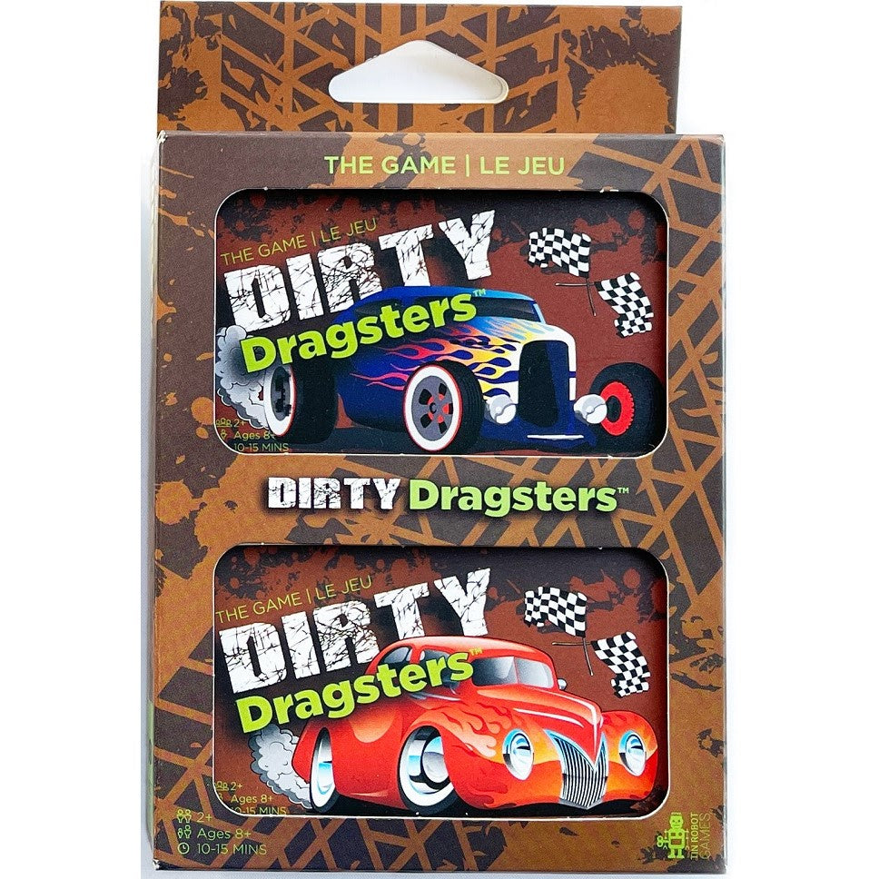 Dirty Dragsters: Blue &amp; Orange Car Decks