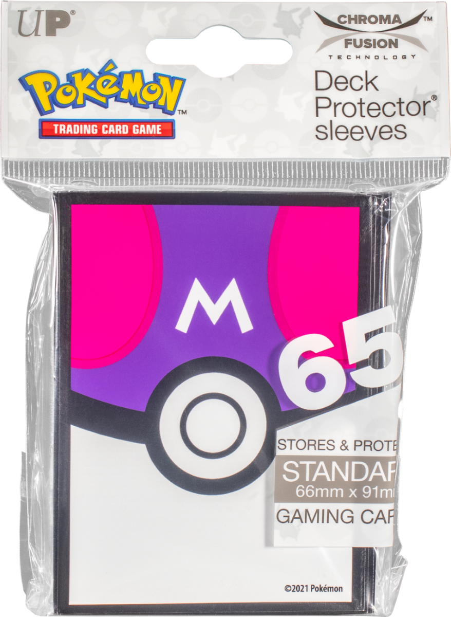 Pokemon Deck protecter Chromafusion Sleeves - Master Ball