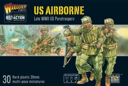 Bolt Action US Airborne Plastic Boxed Set