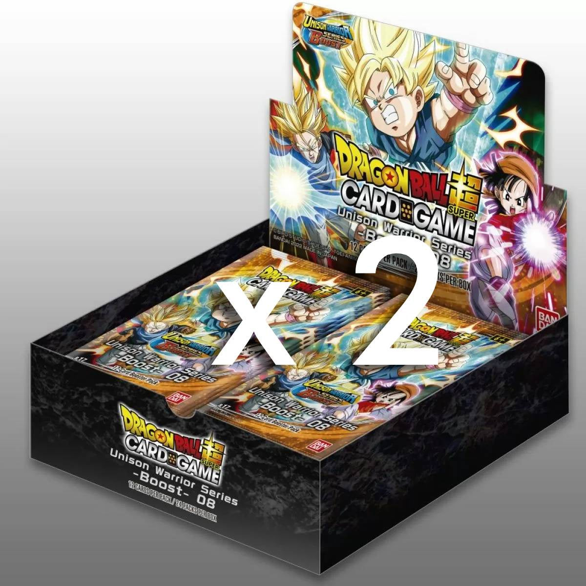 Dragon Ball Super Card Game Series Boost Unison Warrior 08 2 x Booster Boxes [DBS-B17]