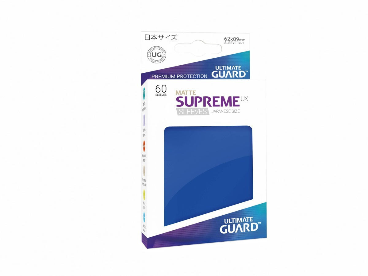 Ultimate Guard - Supreme UX Japanese Size Sleeves Blue (60)