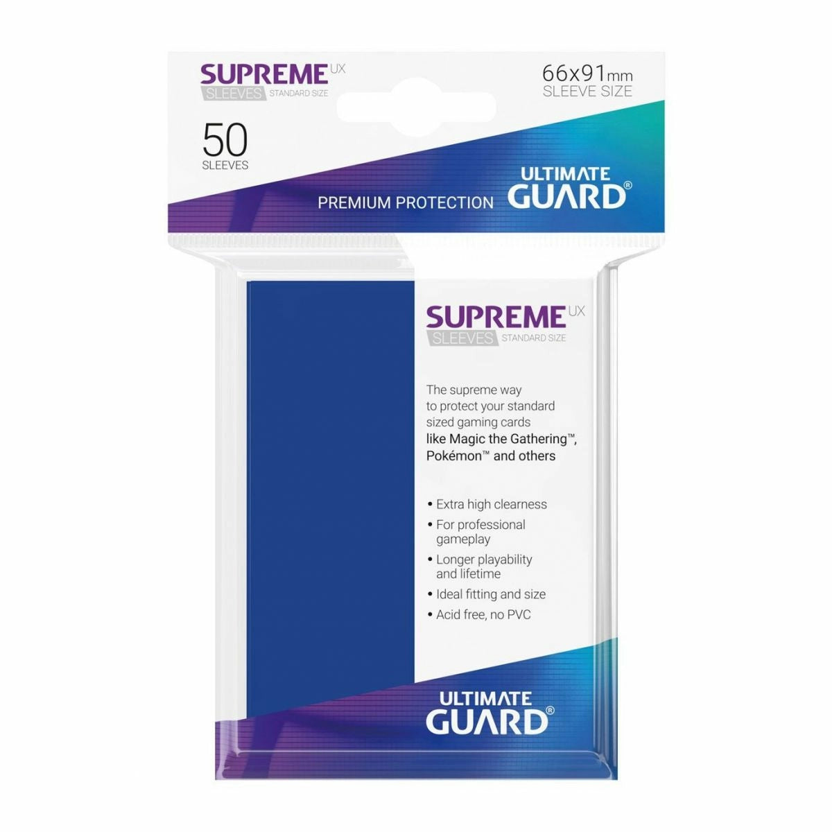 Ultimate Guard - Supreme UX Standard Sleeves Blue (50)