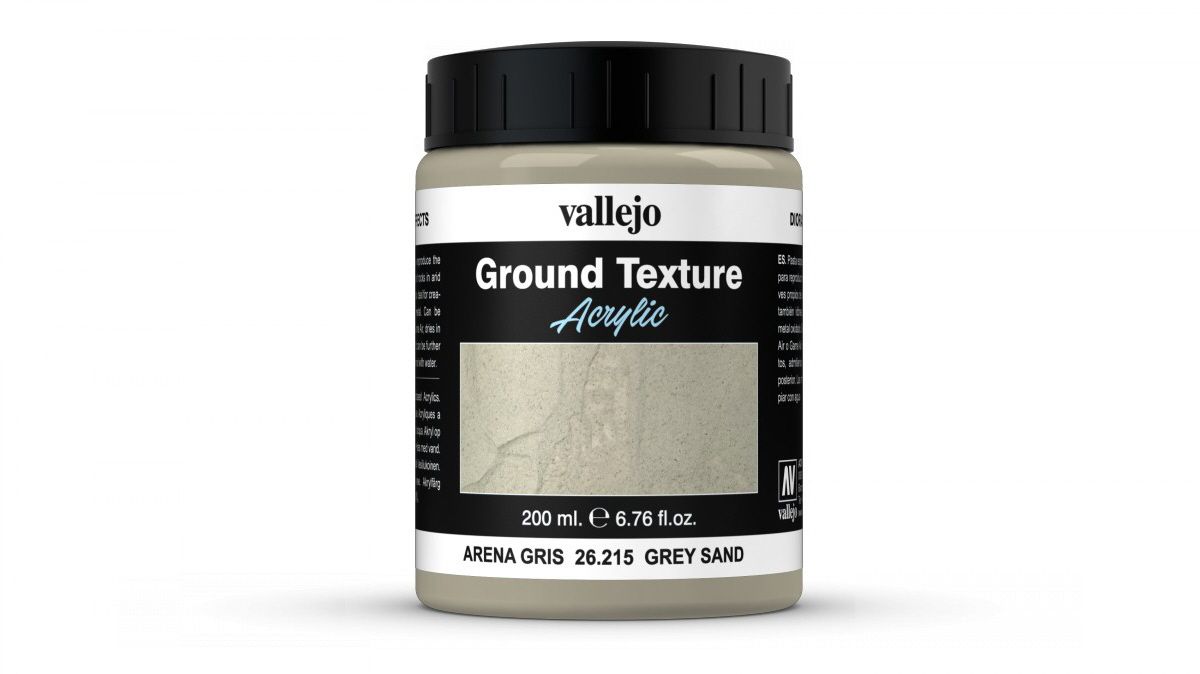 Vallejo Diorama Effects – Grey Sand 200ml (AV26215)