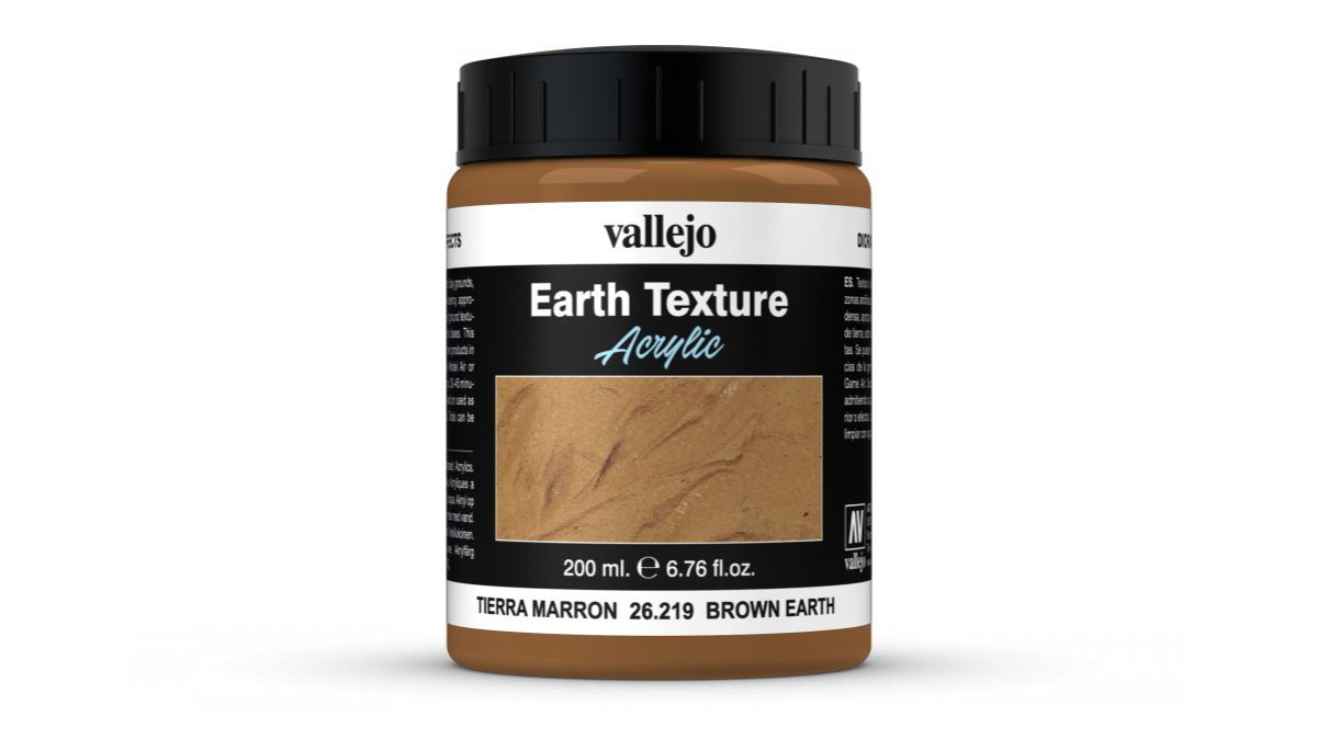 Vallejo Diorama Effects – Brown Earth 200ml (AV26219)