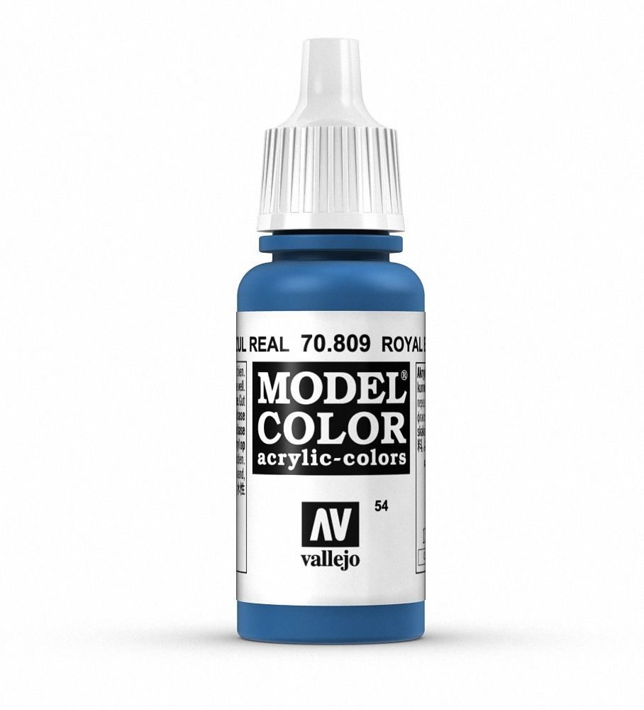 Vallejo Model Colour - Royal Blue 17ml Acrylic Paint (AV70809)