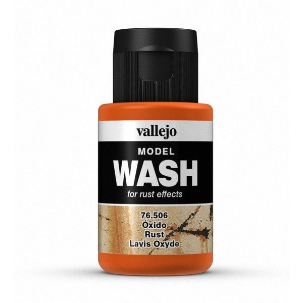 Vallejo Model Wash – Rust 35ml Acrylic Paint (AV76506)