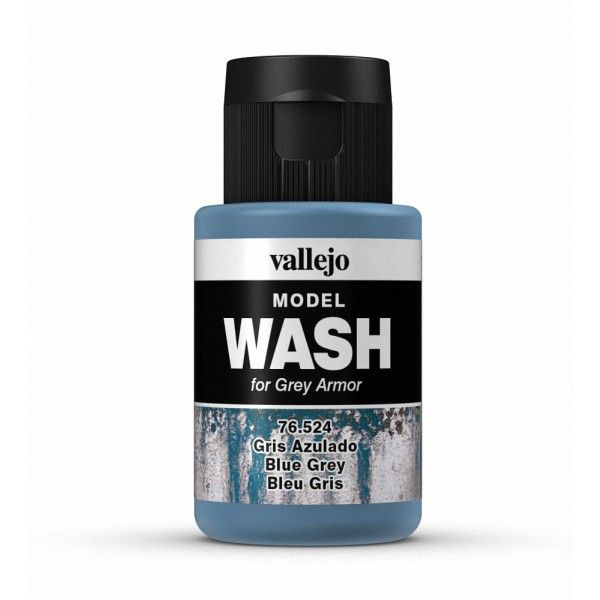 Vallejo Model Wash – Blue Grey 35ml Acrylic Paint (AV76524)