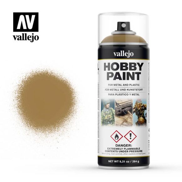 Vallejo Spray Paint Desert Yellow (AV28015)