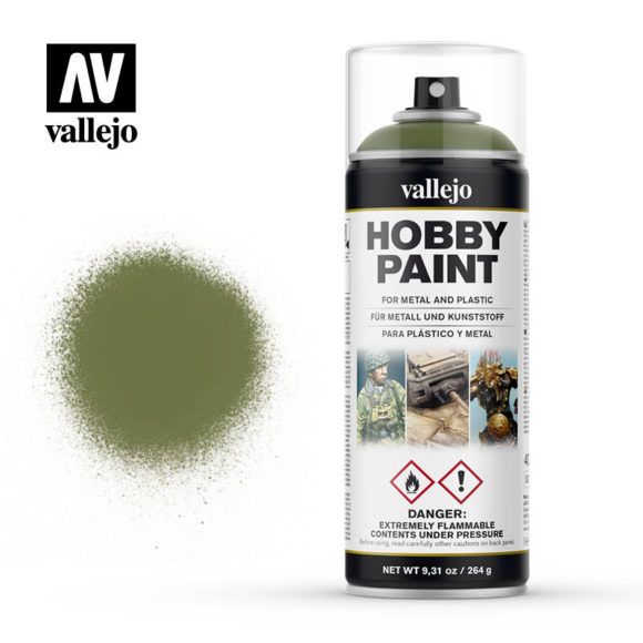 Vallejo Spray Paint Goblin Green (AV28027)