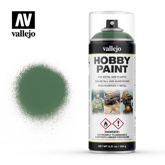 Vallejo Spray Paint Sick Green (AV28028)